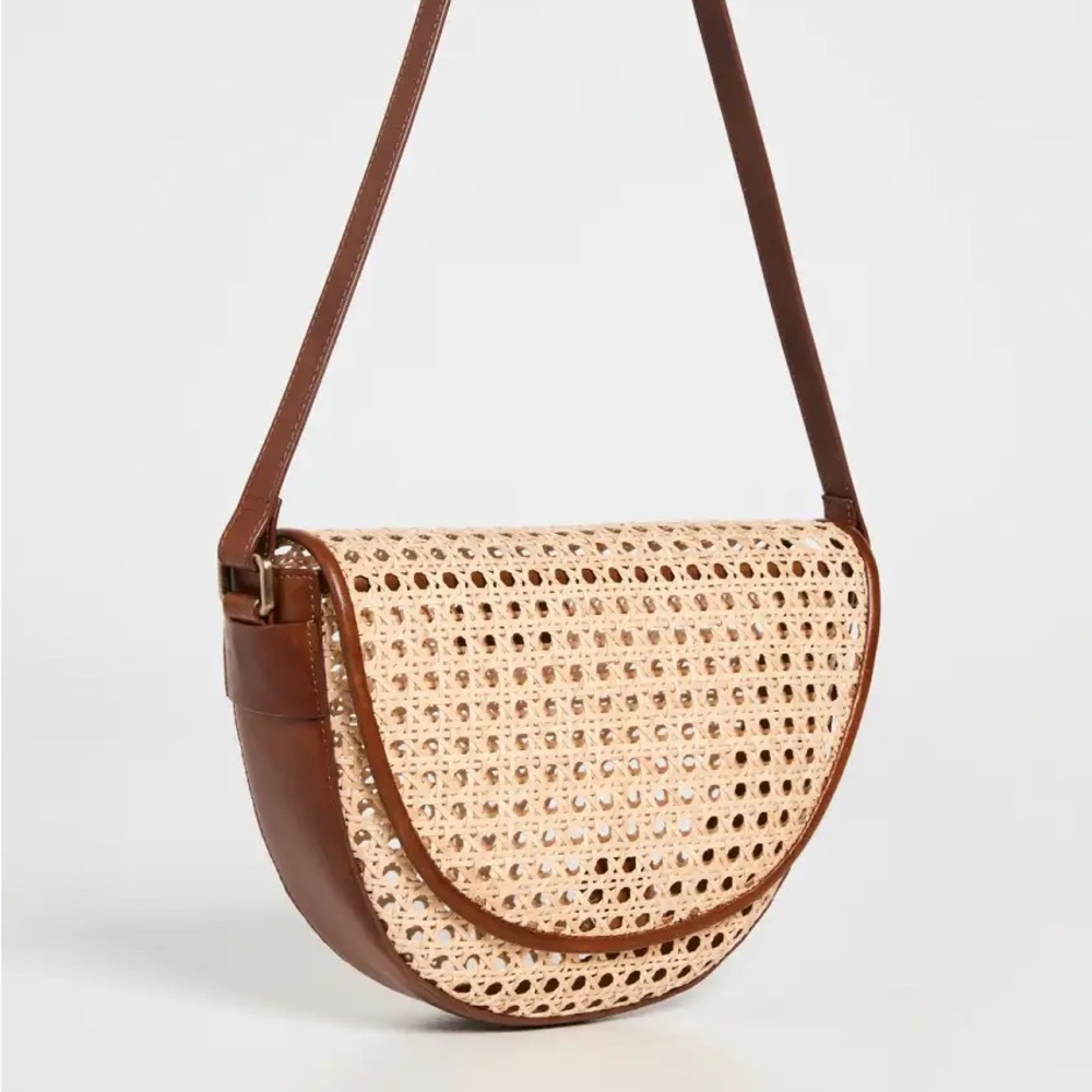 BEMBIEN Sienna Rattan Luna Bag - Picture 1 of 9
